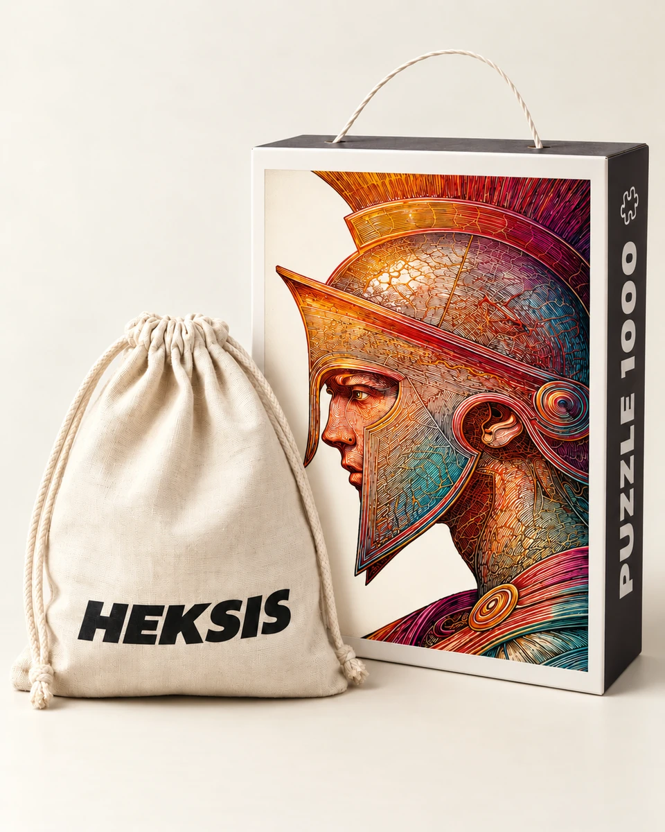 Ares — Coffret avec anse et pochon en coton inclus